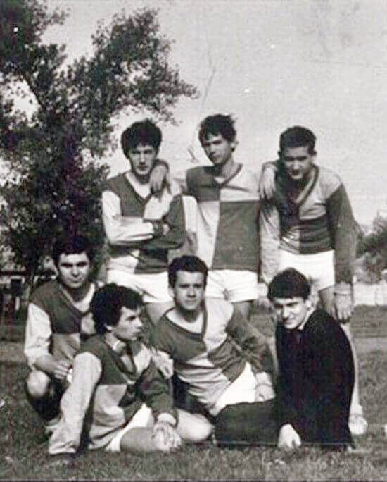 Borsi-Kálmán Béla, 1965, AJG futballcsapata
